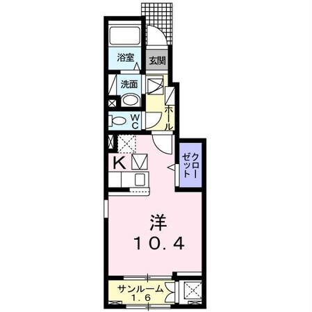 JadeHouse庄町Bの物件間取画像